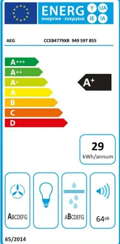 Discount AEG Muldenlüfter CCE84779XB