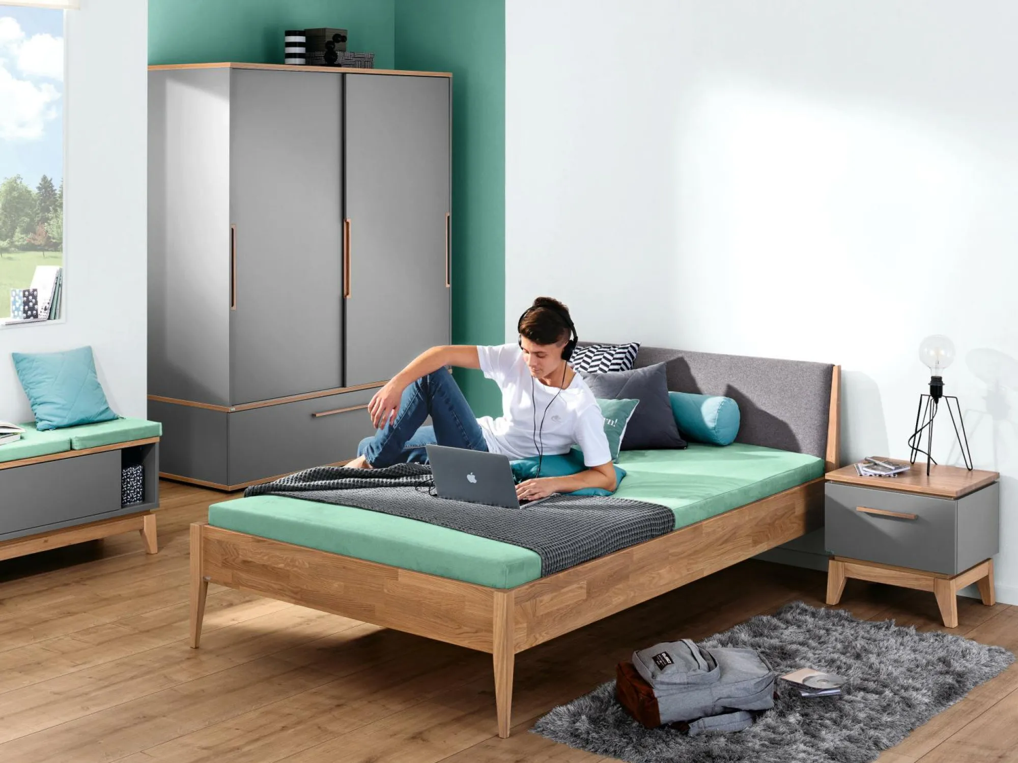 PAIDI Nachtkommode STEN