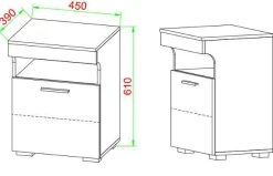 VCM Nachttisch SLEPAL