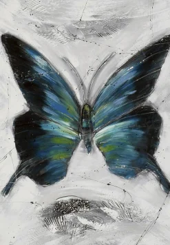 Sonstige Originalbild BUTTERFLY türkis