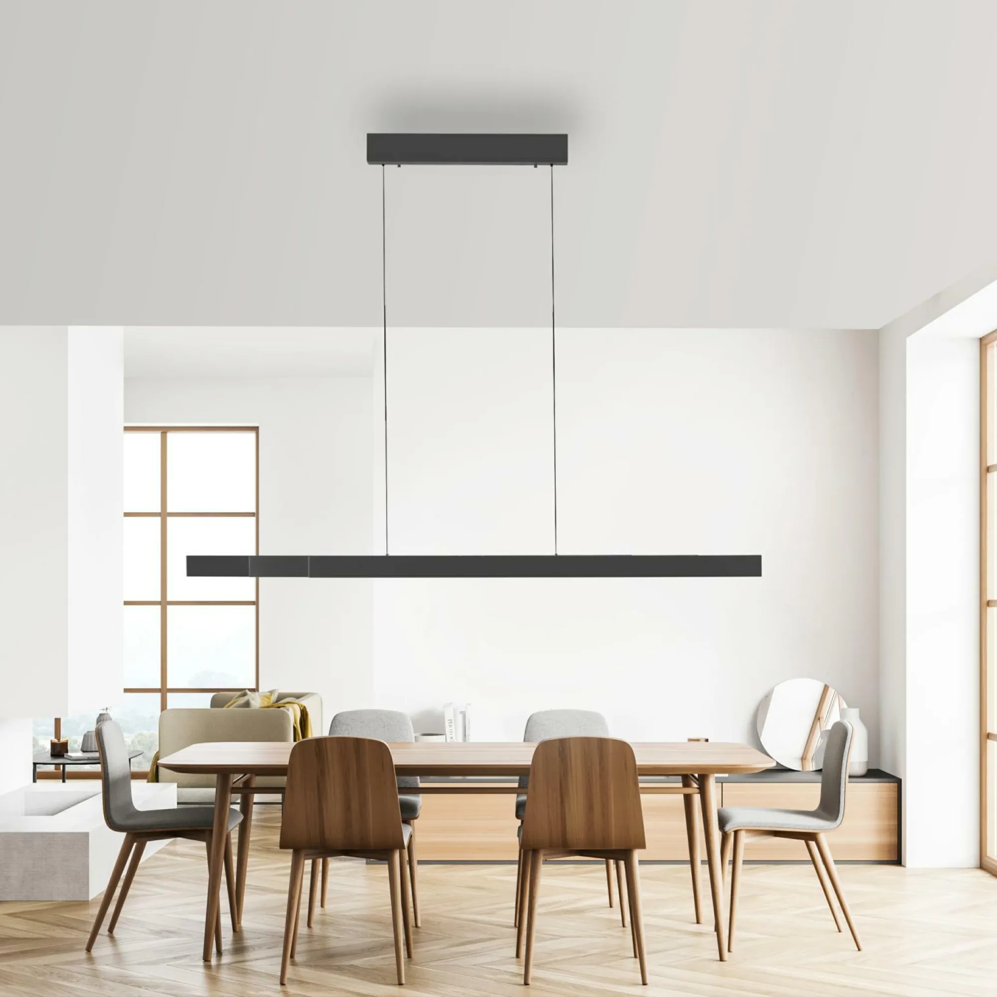 Discount Paul Neuhaus Pendelleuchte ADRIANA SQUARE