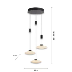 JUST LIGHT. Pendelleuchte LAUTADA