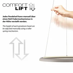 SCHÖNER WOHNEN Pendelleuchte QUILLO