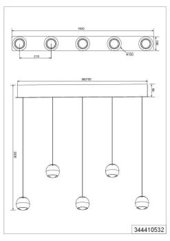 Select Pendelleuchte ORBIT