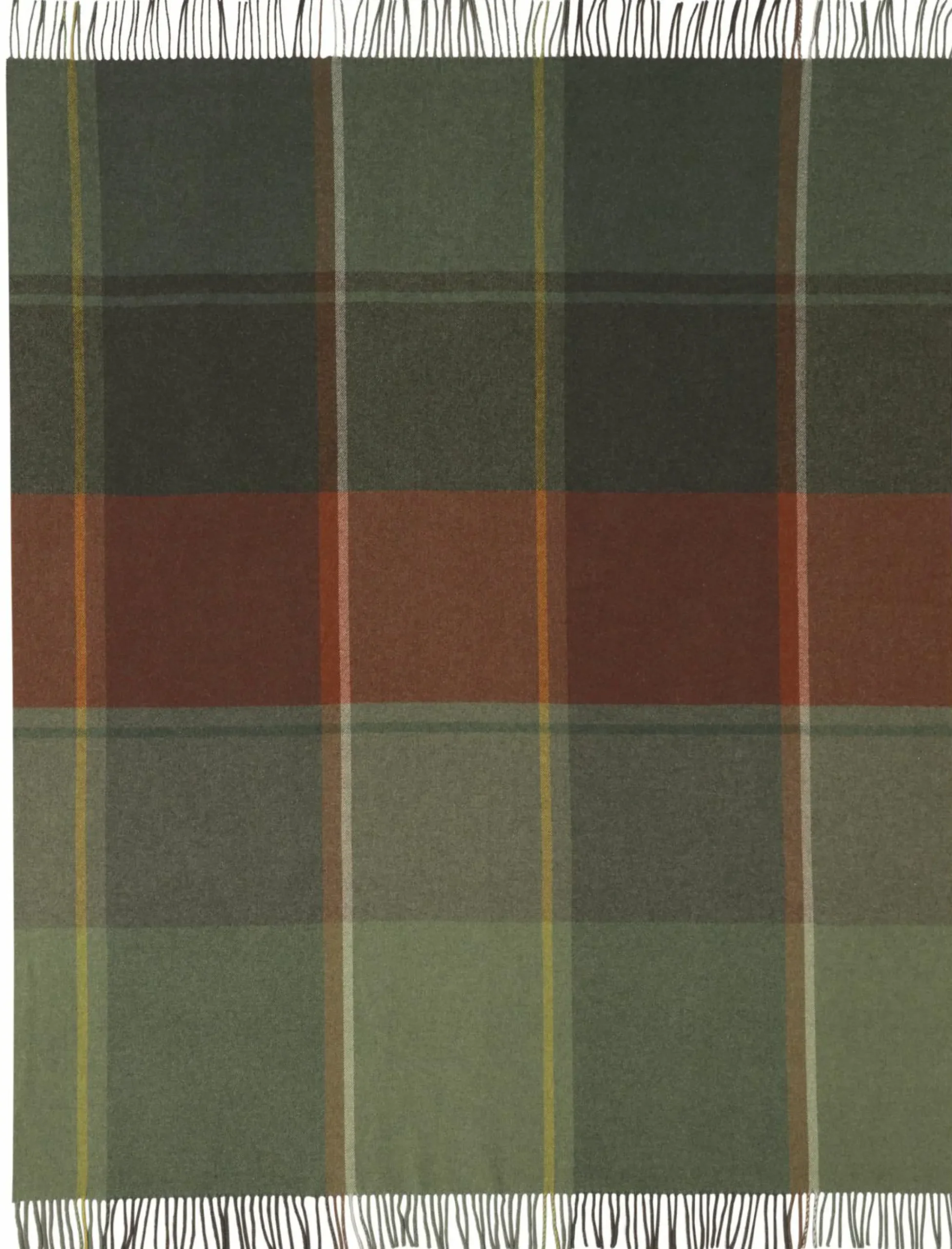 Biederlack Plaid CASHMERE grün
