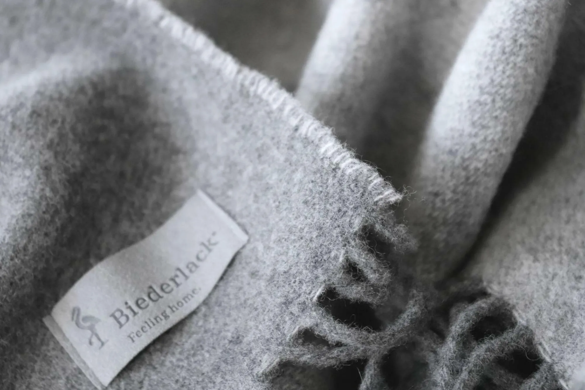 Sale Biederlack Plaid grau-silber