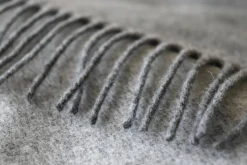 Sale Biederlack Plaid grau-silber