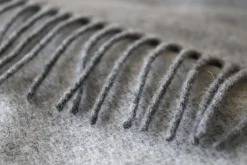 Sale Biederlack Plaid grau-silber