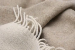 Biederlack Plaid natur-sand