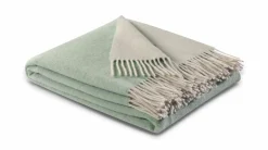 New Biederlack Plaid salvia-creme