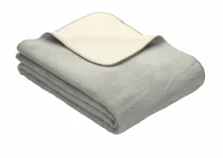 IBENA Plaid uni Doubleface