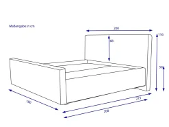 Sale Sonstige Polsterbett DUNLOPILLO SELECT