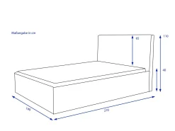HARPER Polsterbett SANDAKAN