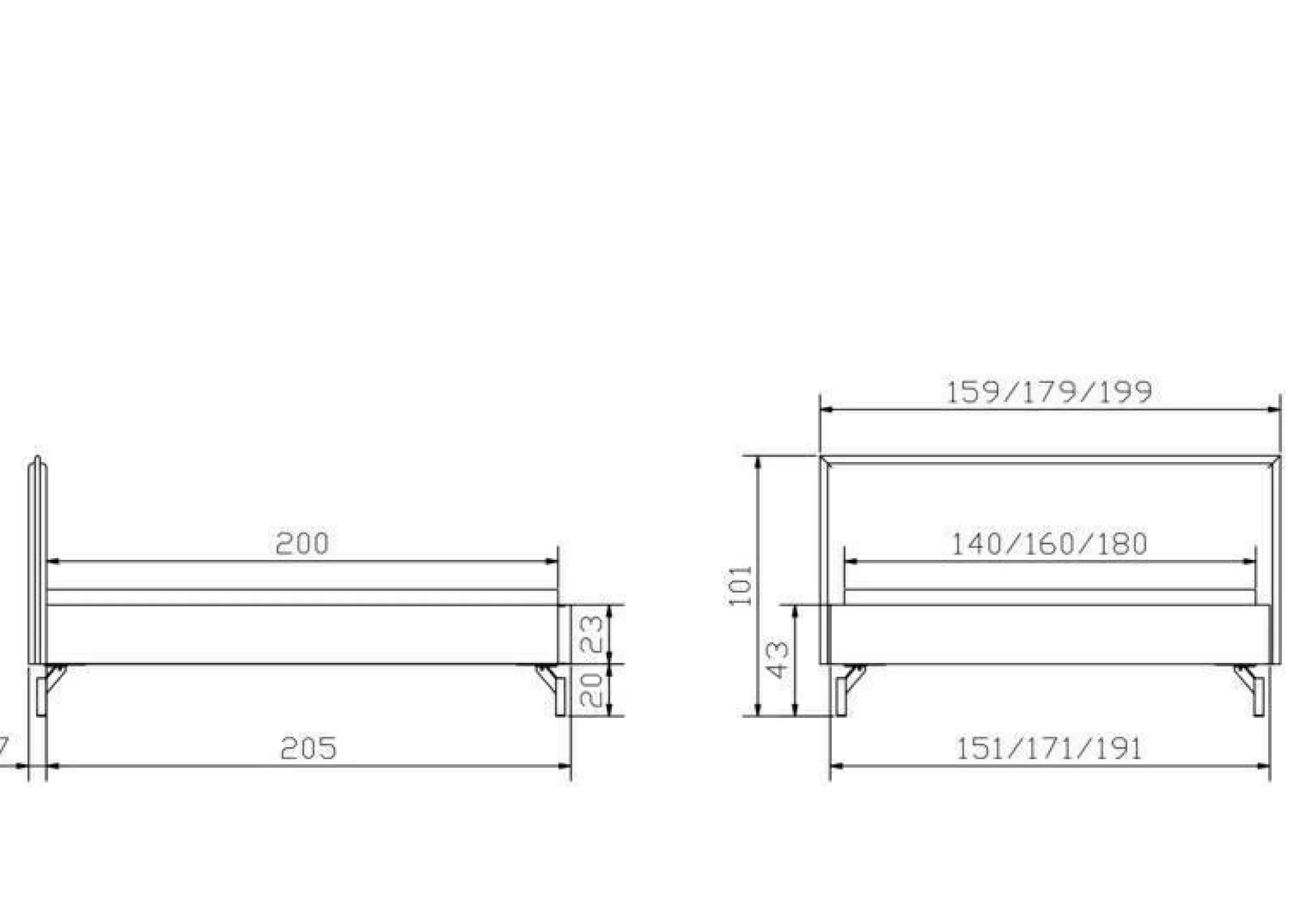 HASENA Polsterbett MARLA