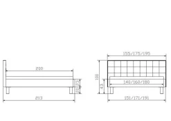 HASENA Polsterbett NOAH