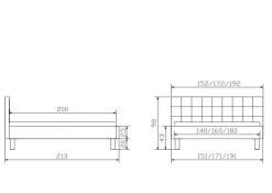 HASENA Polsterbett NOEMI