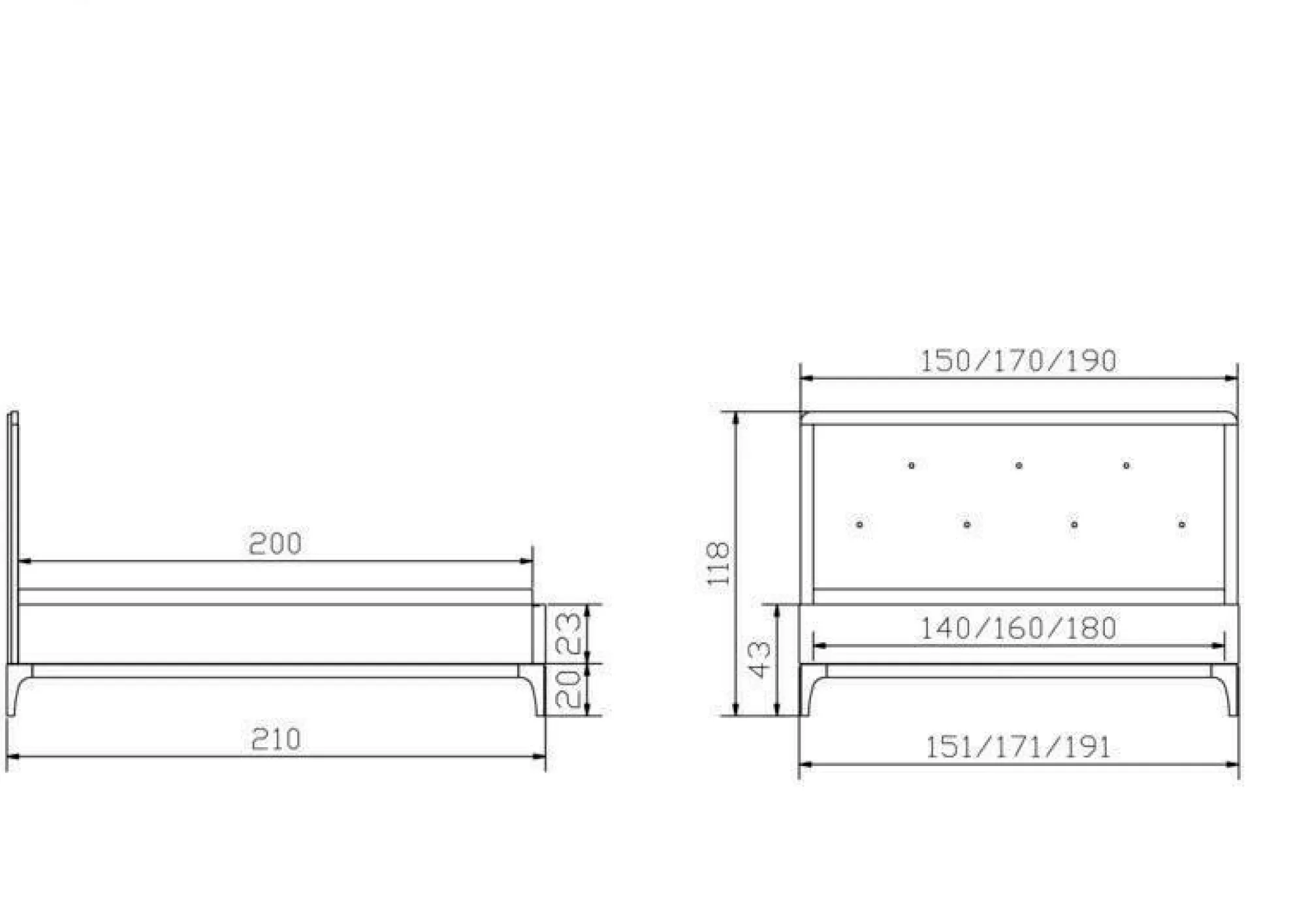 HASENA Polsterbett SILENTO