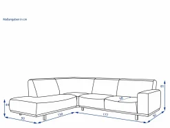MAXFURN Polsterecke Bonanza