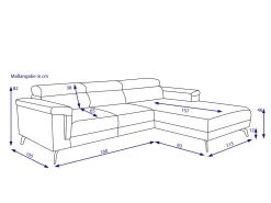 New HARPER Polsterecke IMOLA