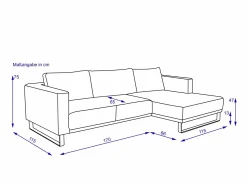 Best LOFT Polsterecke INAYA