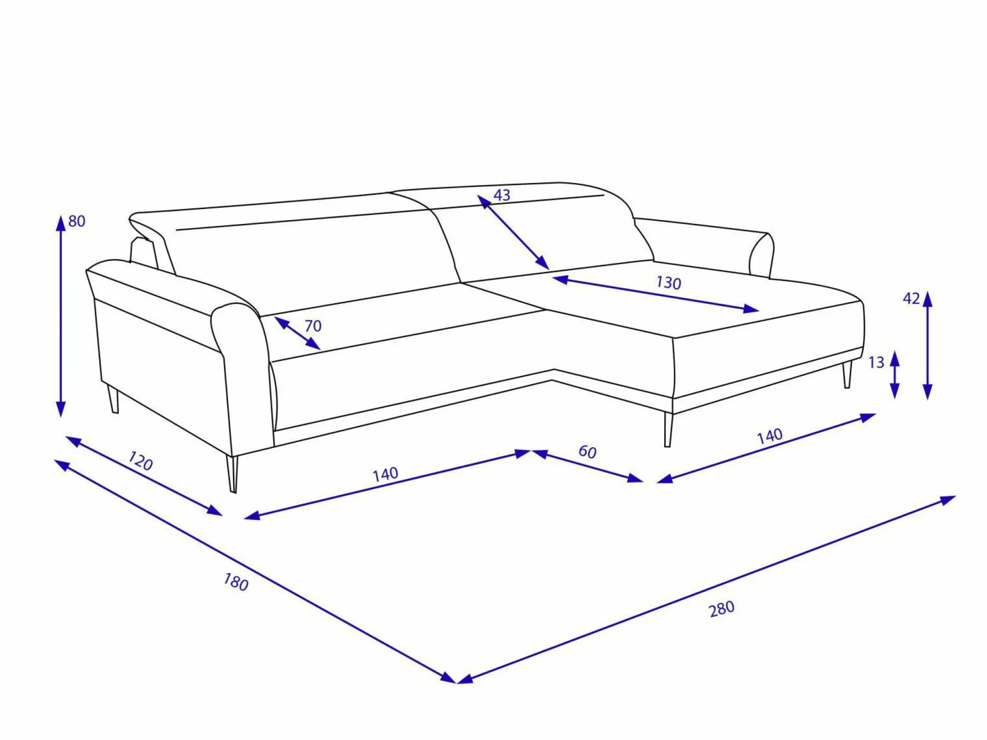 Clearance LOFT Polsterecke ISAMAR