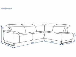 Online MONDO Polsterecke ATLA