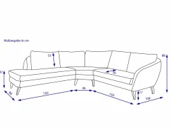 SANSIBAR Polsterecke FÜNEN