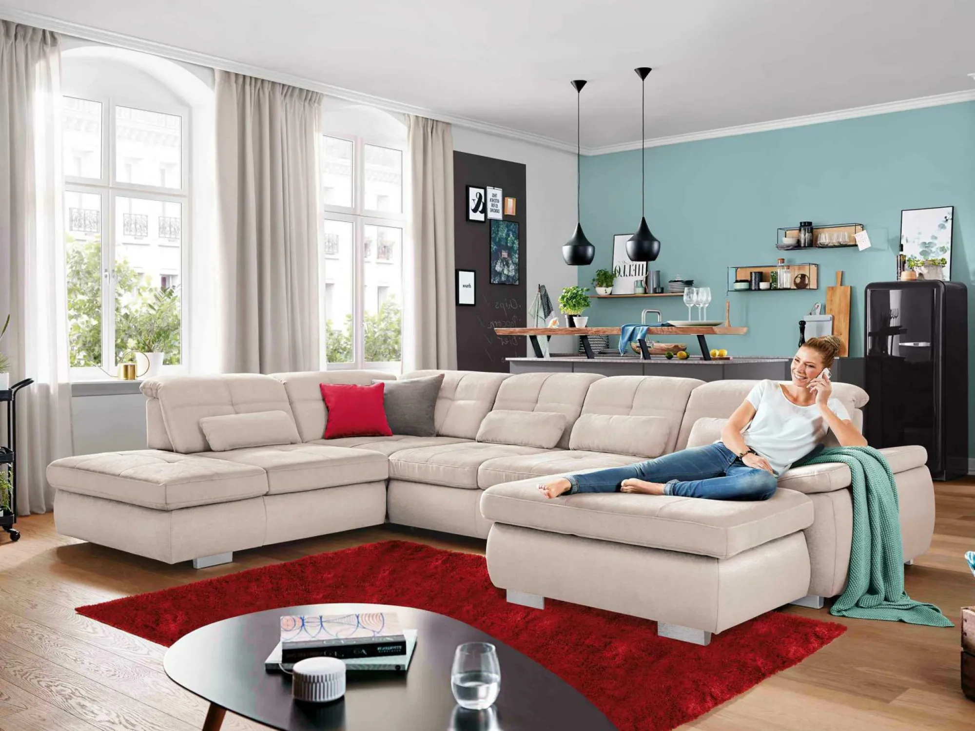 Hot SYSTEMPOLSTER Polsterecke MINERVA