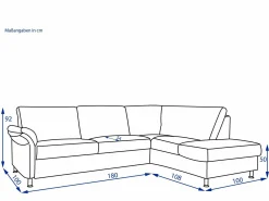 SYSTEMPOLSTER Polsterecke DAKOTA