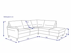 SYSTEMPOLSTER Polsterecke DAKOTA