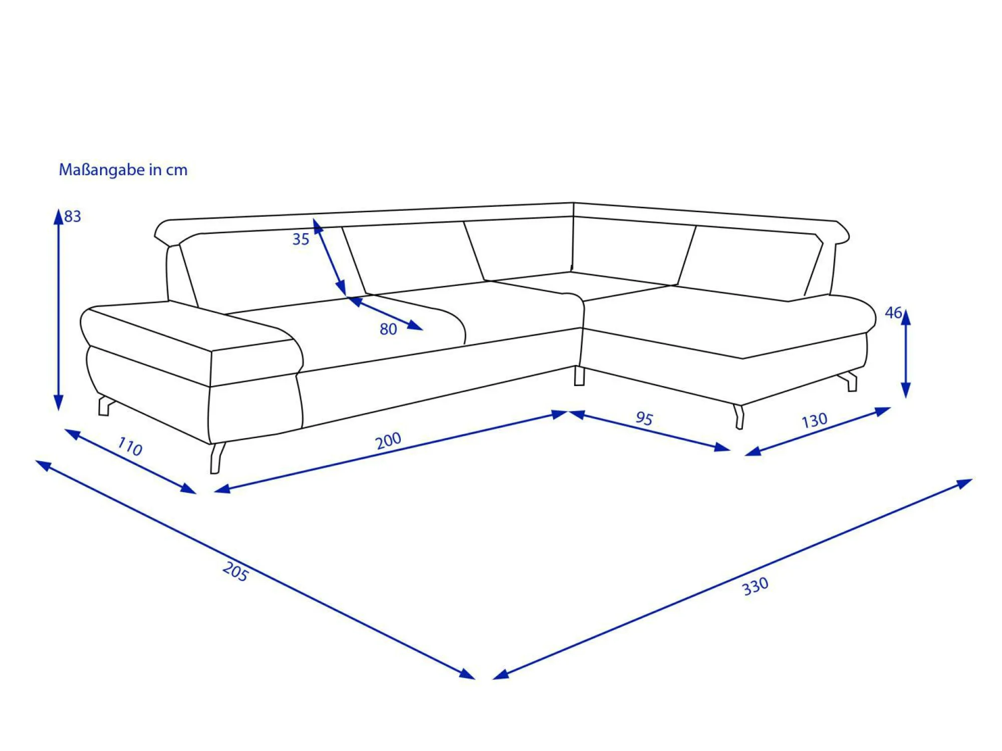 Best SYSTEMPOLSTER Polsterecke MAURICE