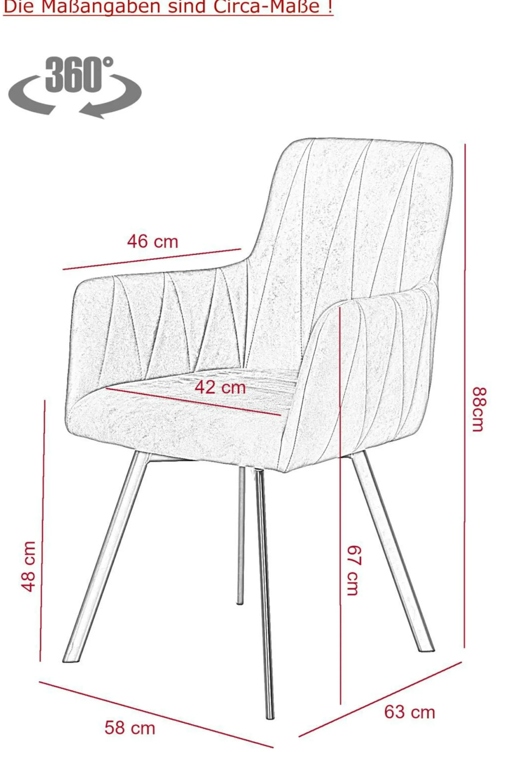 Sale HELA Polsterstuhl GESA 2er Set