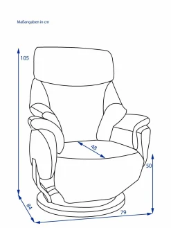 New KNUDSEN Relaxsessel 5372