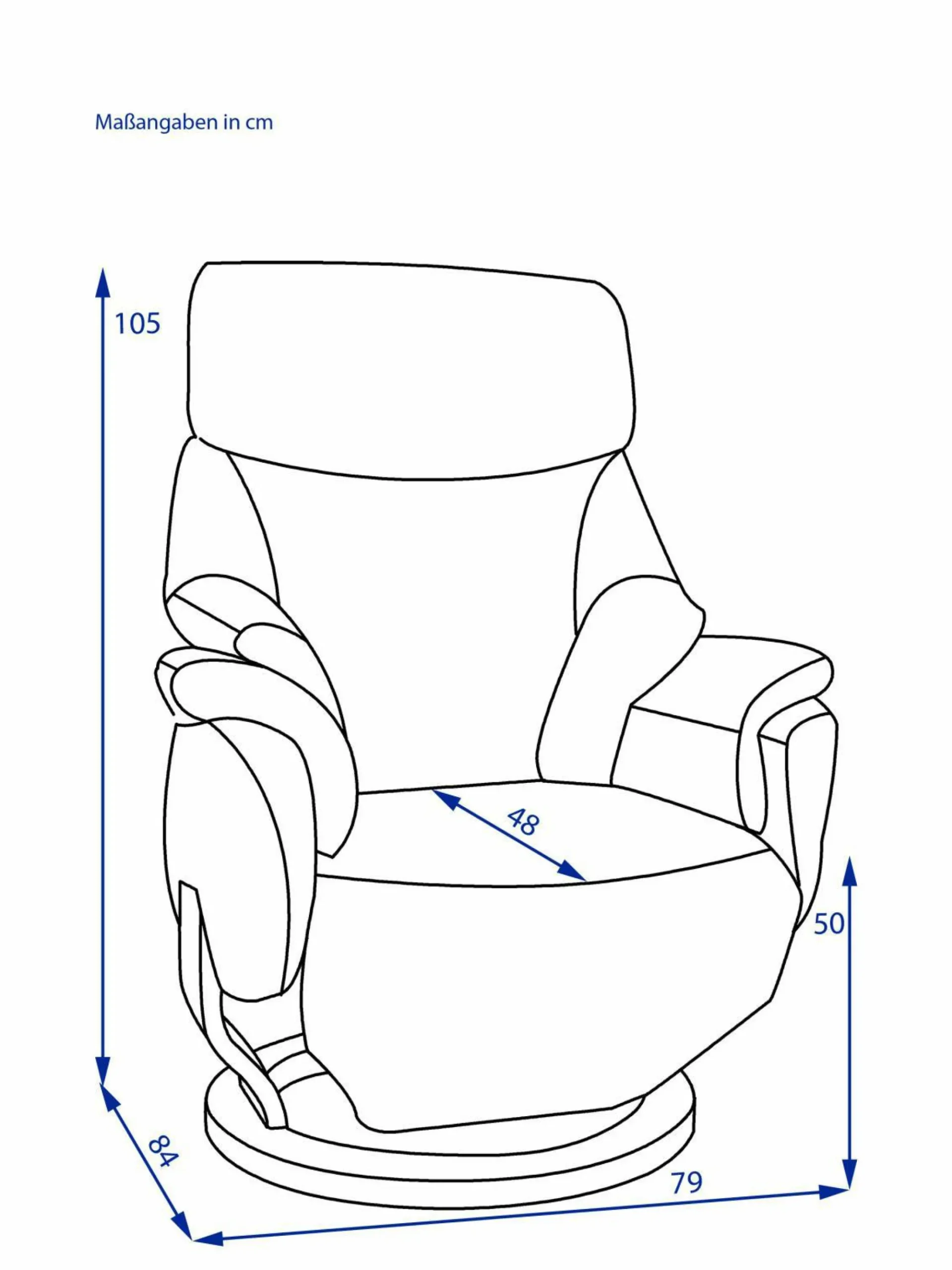 New KNUDSEN Relaxsessel 5372