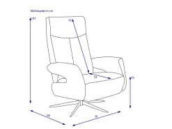 KNUDSEN Relaxsessel 8001