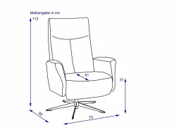 KNUDSEN Relaxsessel 8026
