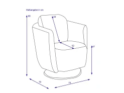Discount bassetti Relaxsessel MURANO
