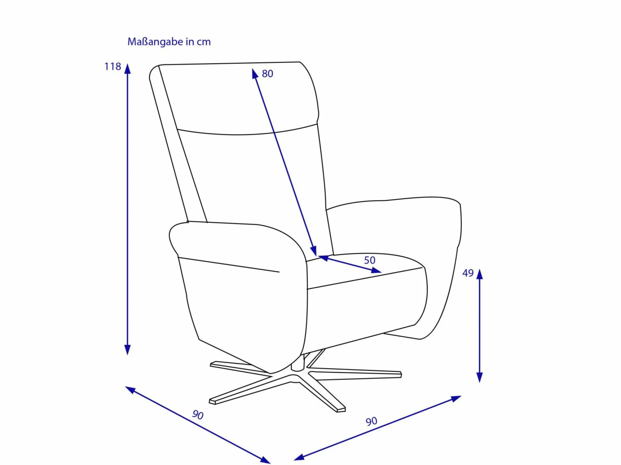 Elastoform Relaxsessel CARSTEN