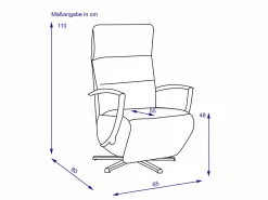 Elastoform Relaxsessel SIGRUM