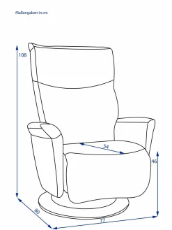 himolla Relaxsessel BRANDSPITZE
