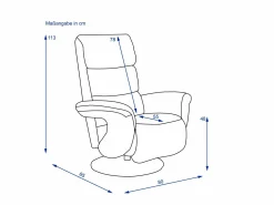 Outlet himolla Relaxsessel BRAUNECK