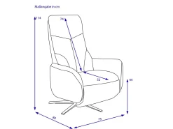 Outlet himolla Relaxsessel ORTLER