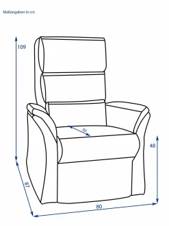 Discount himolla Relaxsessel SILBERBERG