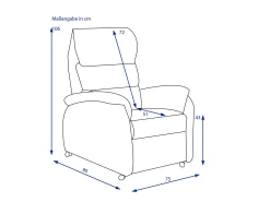 Best MONDO Relaxsessel ERGOLA