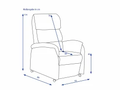 MONDO Relaxsessel ERGOLA