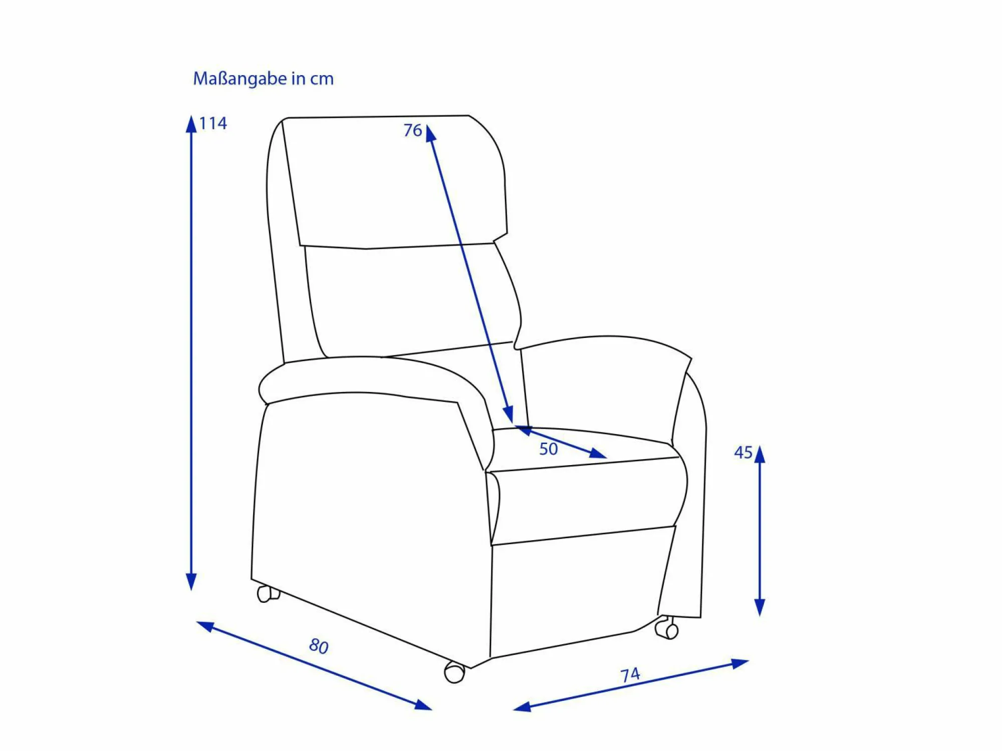 MONDO Relaxsessel ERGOLA