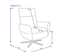 MONDO Relaxsessel FELINI LOUNG