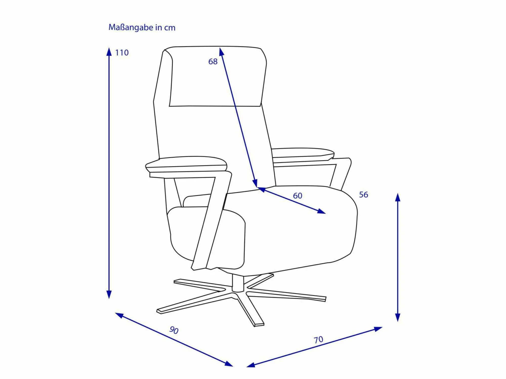 Clearance MONDO Relaxsessel LEVIAS LAZYLINE