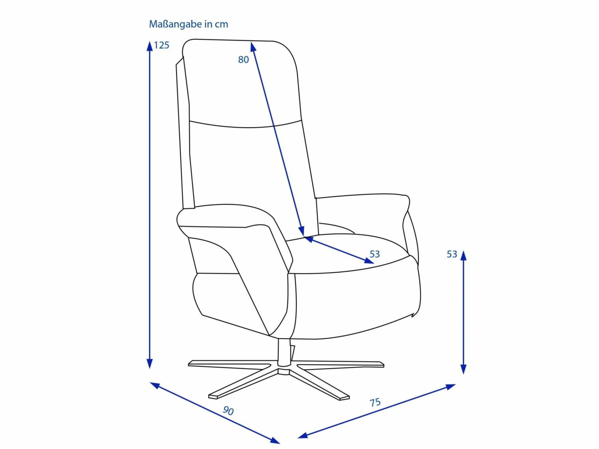 Hot MONDO Relaxsessel MENTO LAZYLINE