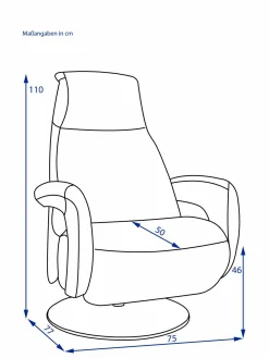 Online MONDO Relaxsessel MINAKO